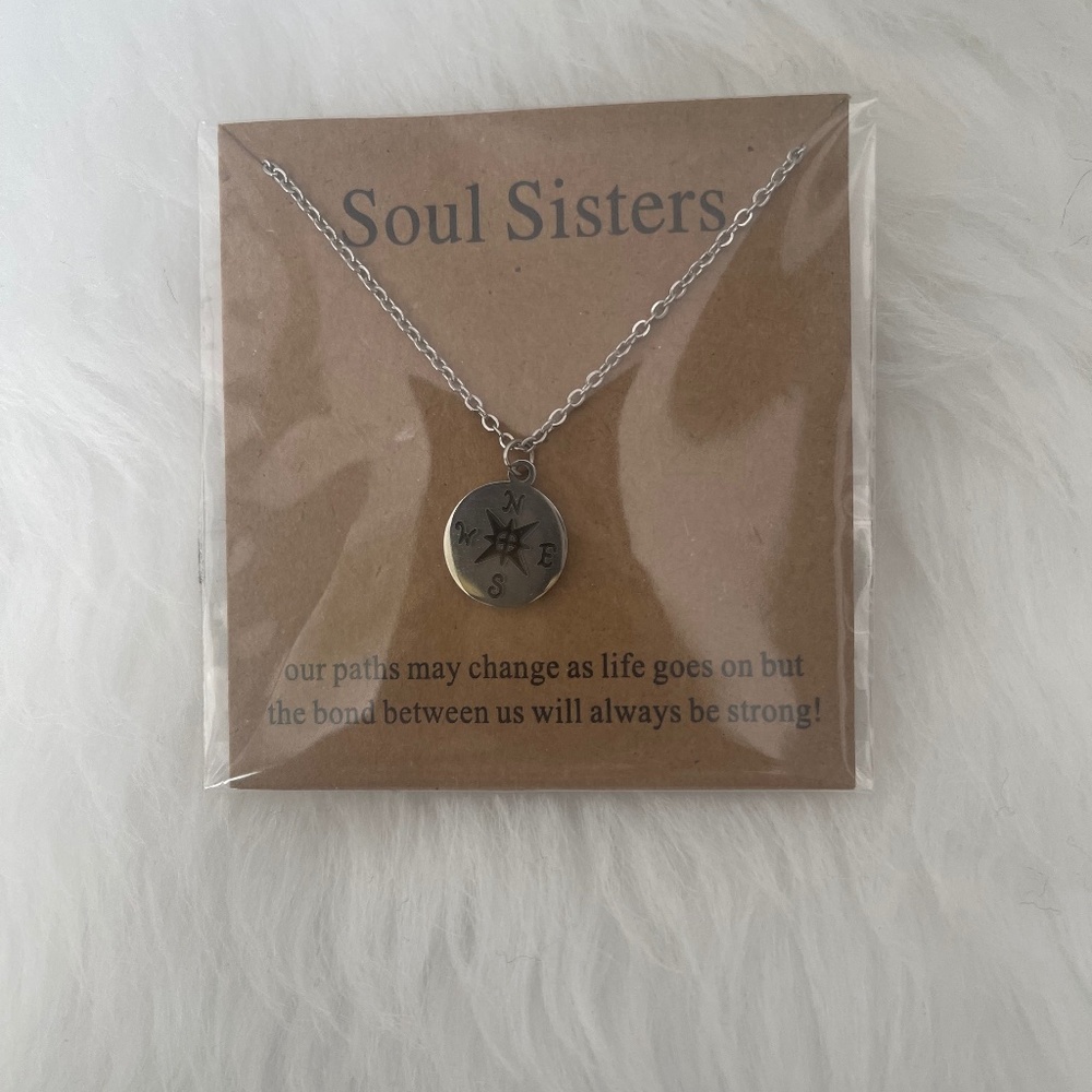 Soul Sisters Silver Necklace